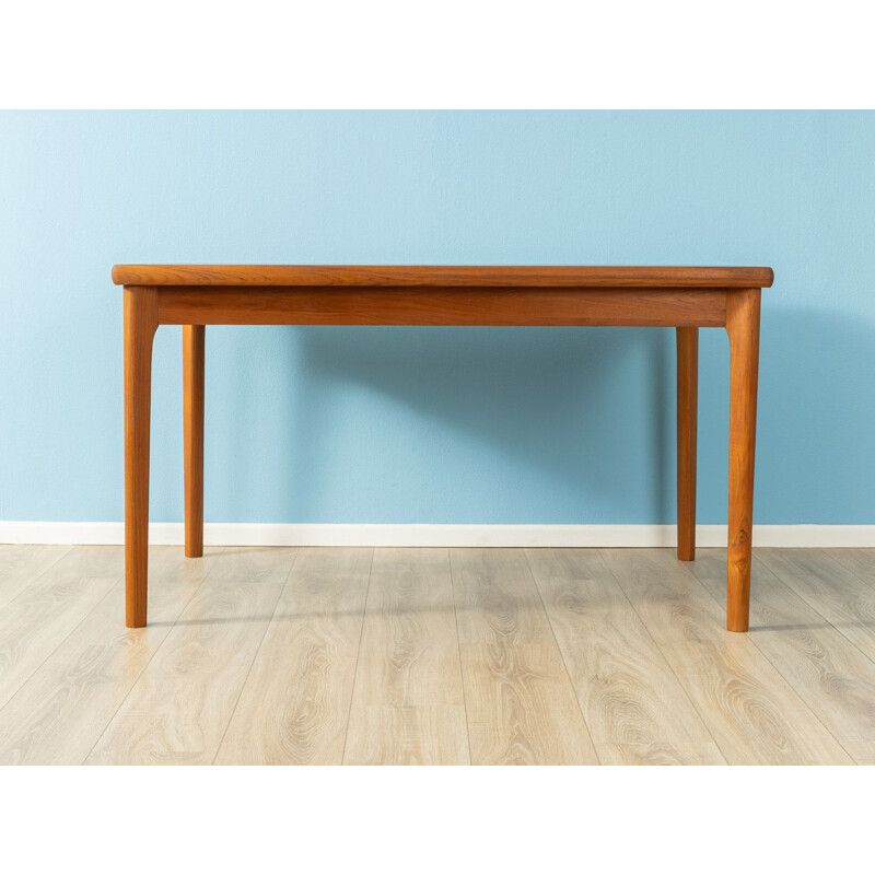 Vintage teak dining table Scandinavian 1960s