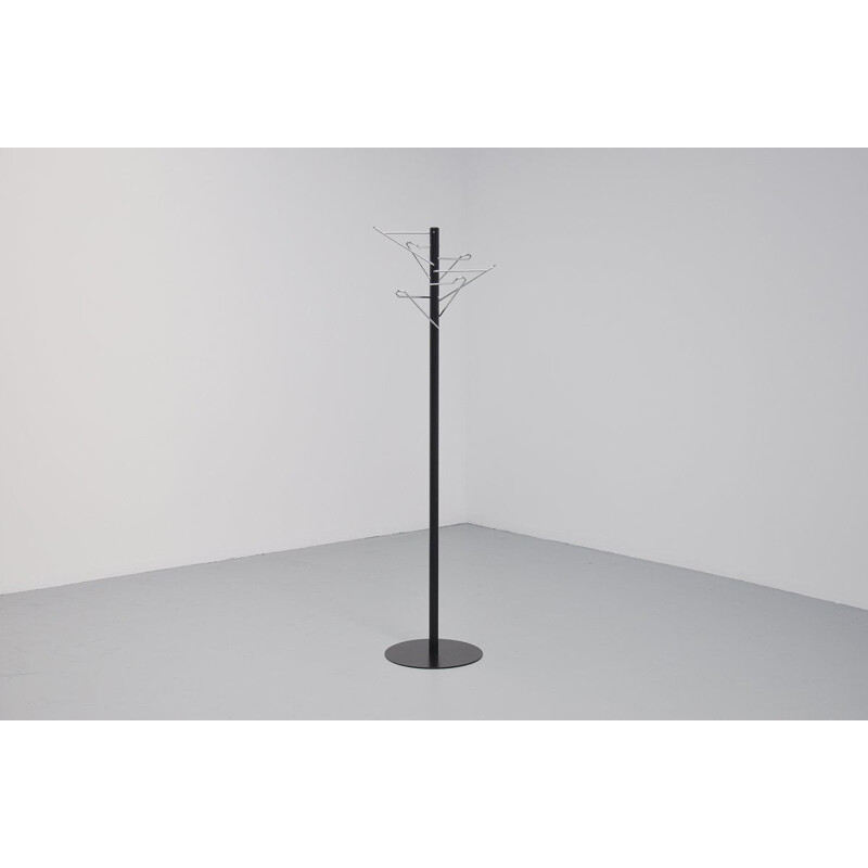 Vintage modernist coat stand Dutch 1960