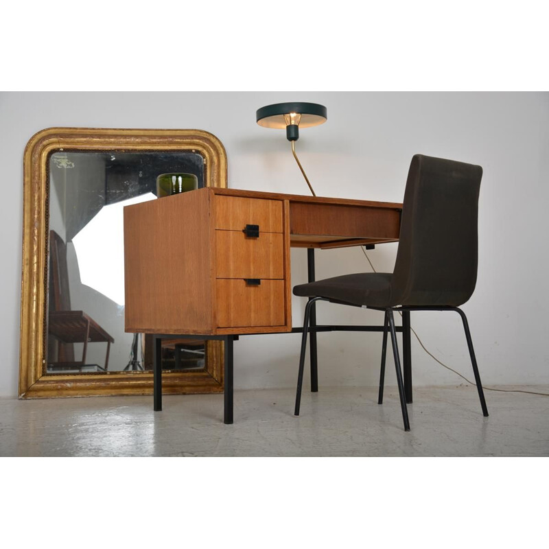 Bureau vintage multitable de Jacques Hitier 1950