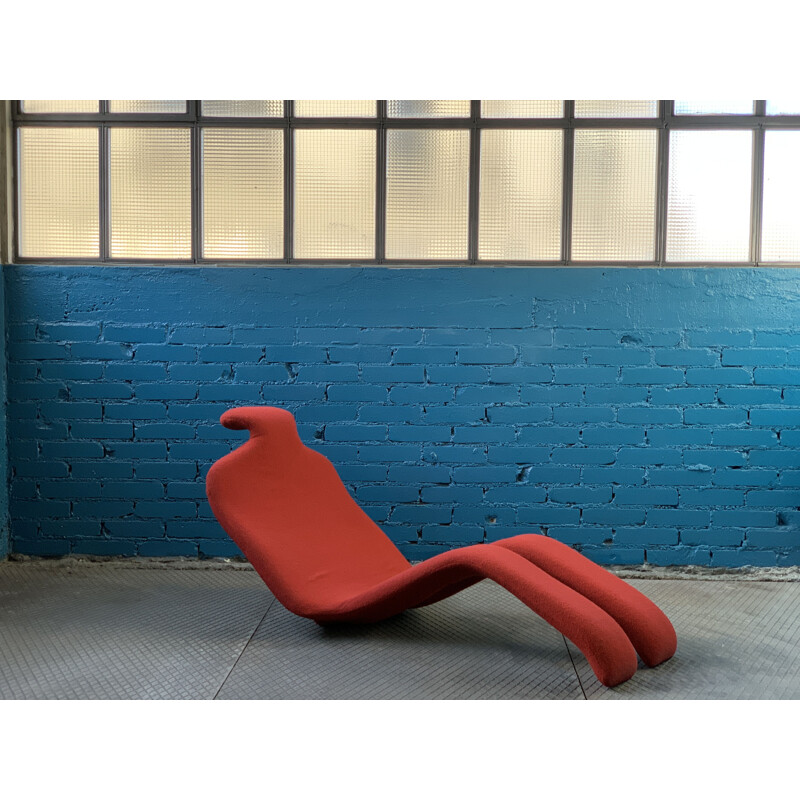 Vintage lounge chair Bouloum Olivier Mourgue by Airborne 1968