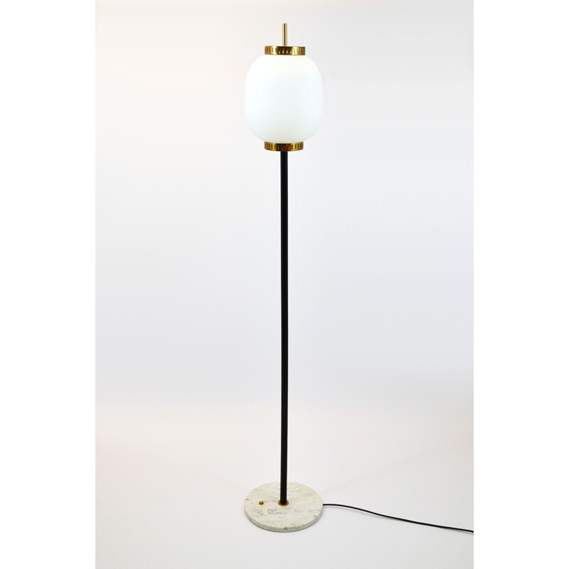 Vintage Italian Floor Lamp attribué à Stilnovo Circa 1950