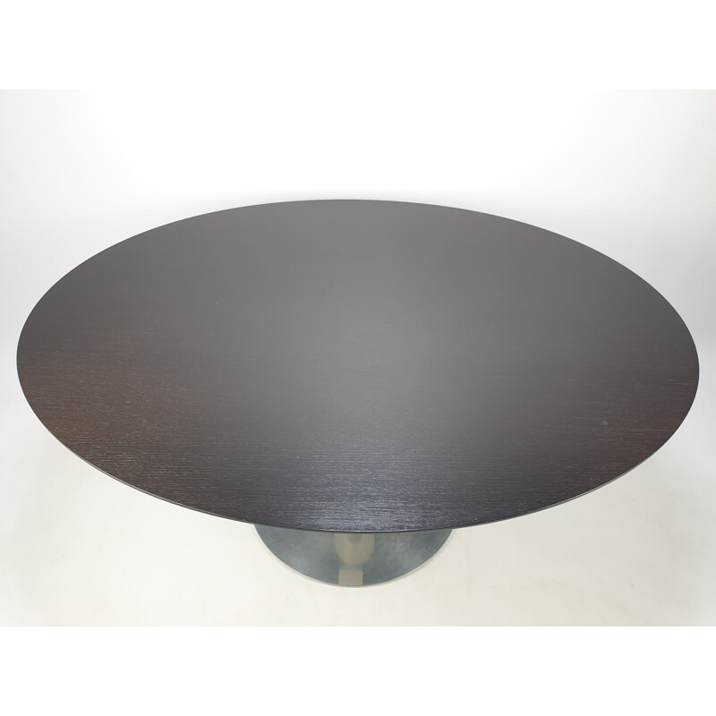 Vintage Oval Dining Table 1960