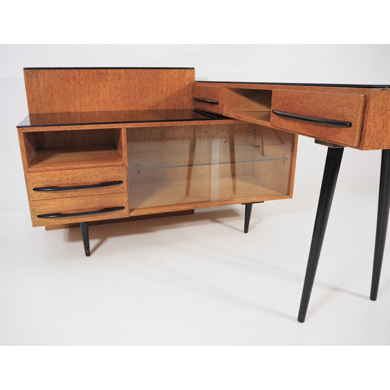 Vintage Desk by Jindrich Halabala for UP Závody 1960s