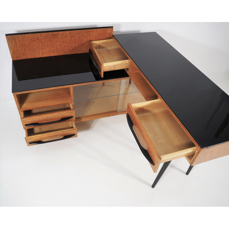 Vintage Desk by Jindrich Halabala for UP Závody 1960s