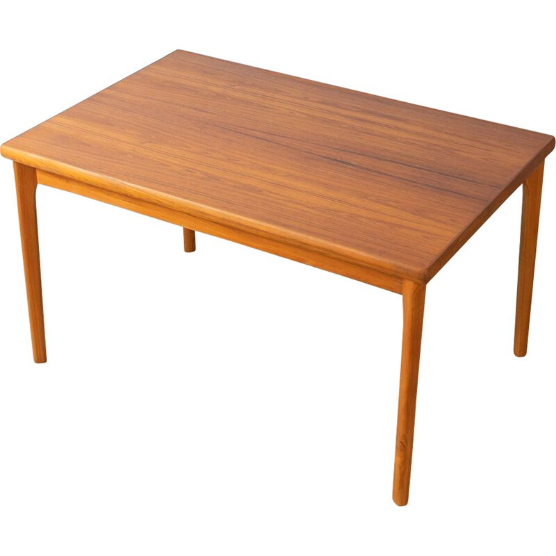 Vintage teak dining table Scandinavian 1960s