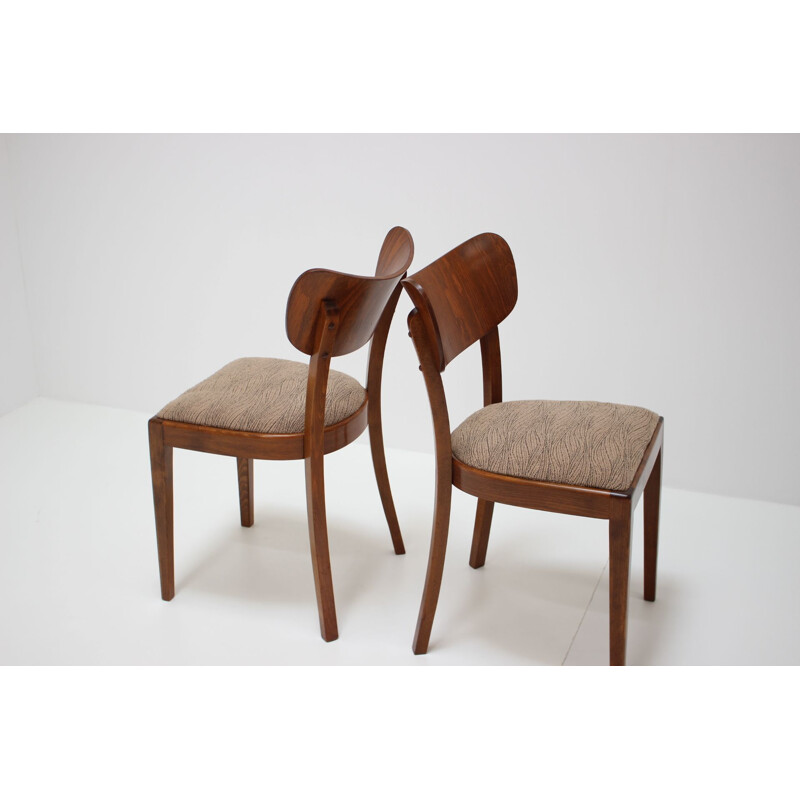 Set van 4 vintage stoelen van Jindřich Halabala 1960