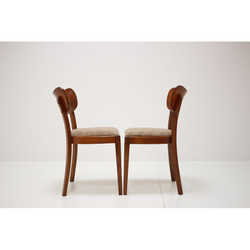 Set van 4 vintage stoelen van Jindřich Halabala 1960
