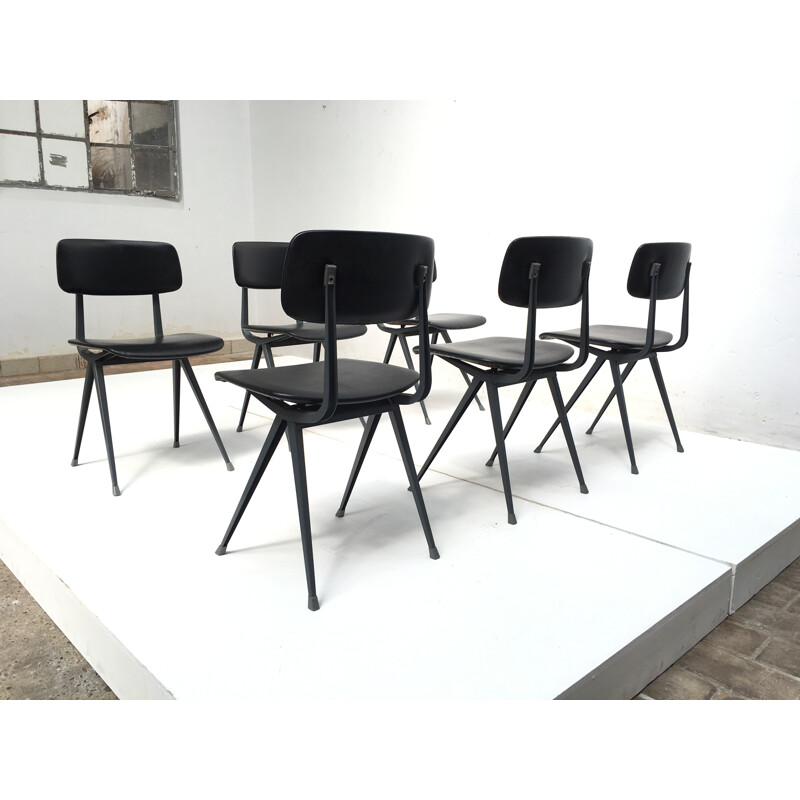 Set of 6 "Result" chairs, Friso KRAMER & Wim RIETVELD - 1968