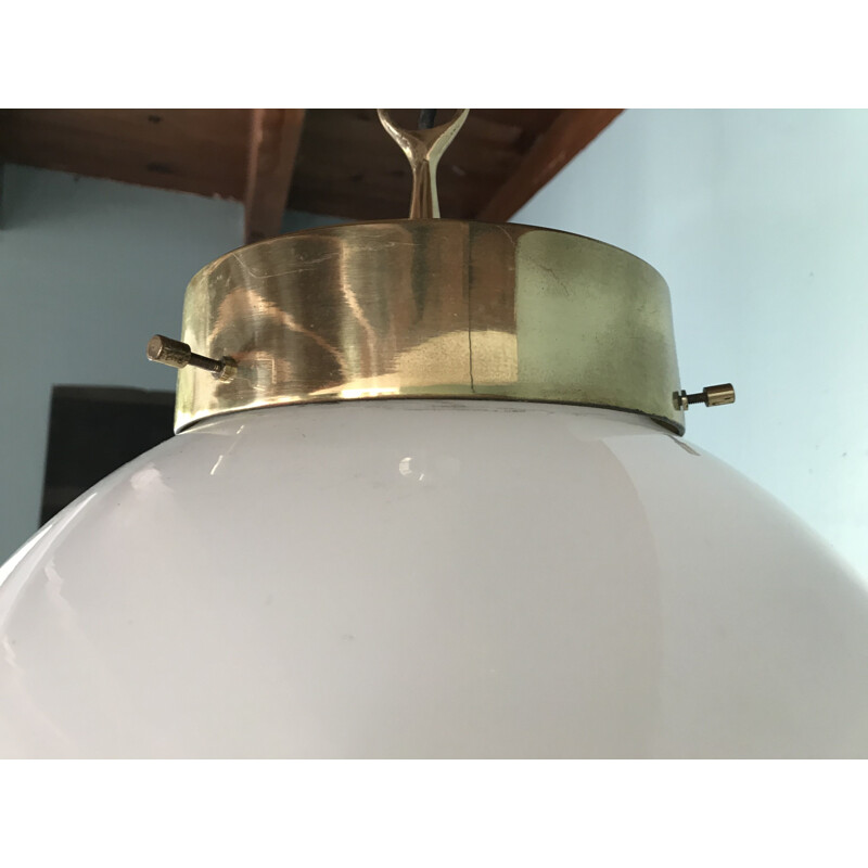 Lámpara de suspensión Delta Grande vintage de Sergio Mazza para Artemide - Italia 1960