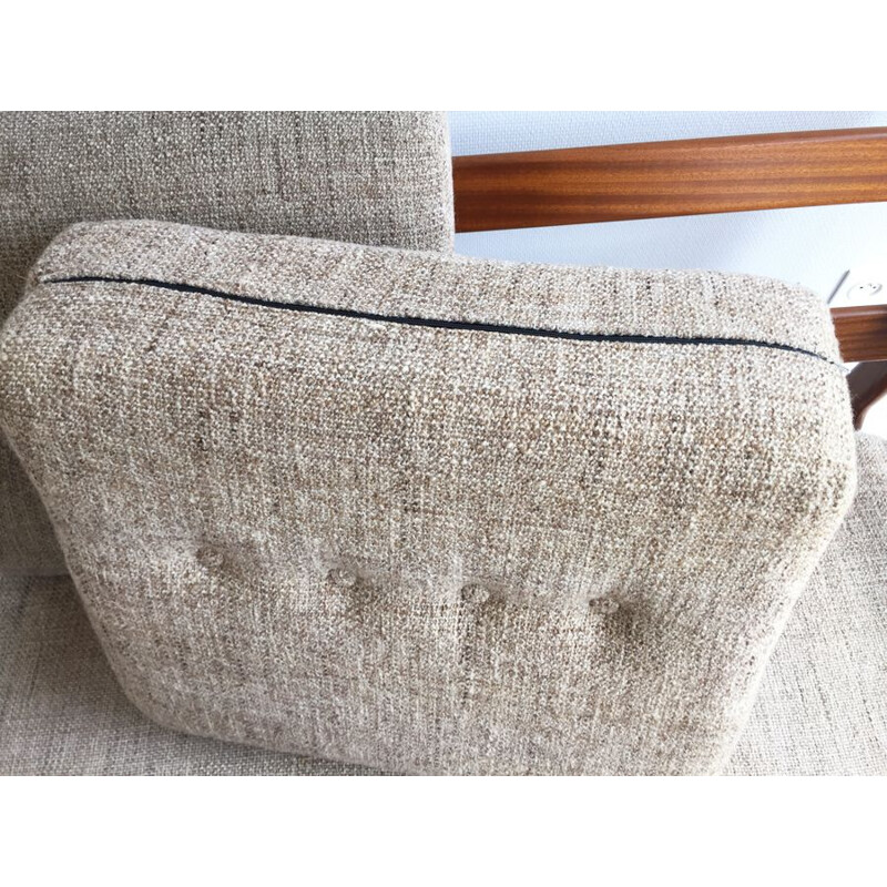 Vintage 2-seater Scandinavian sofa 1960