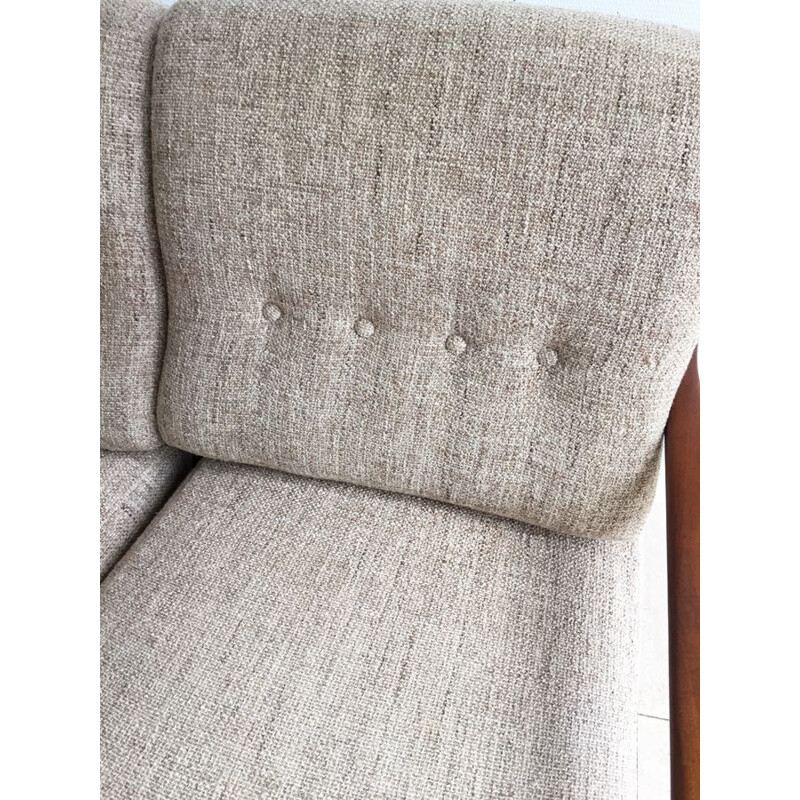 Vintage 2-seater Scandinavian sofa 1960