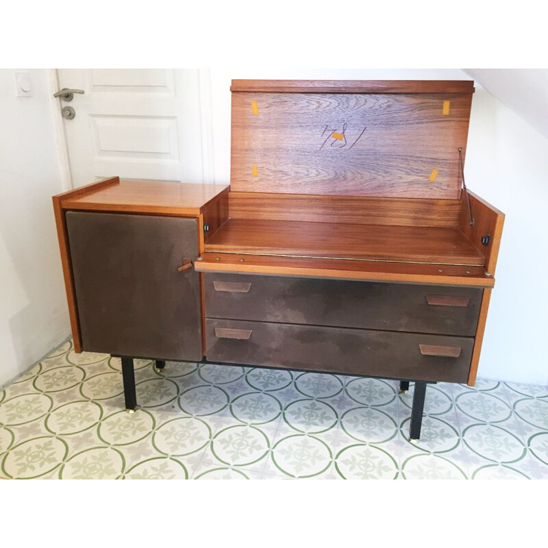 Commode vintage Roger Landault 1970