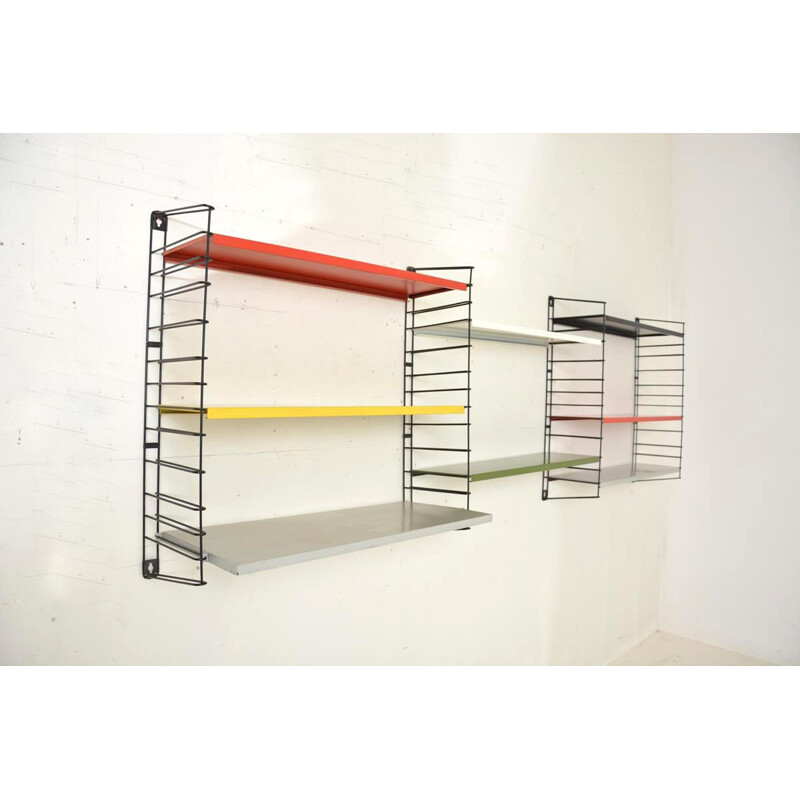 Vintage shelves Tomado D.Dekker Holland 1950