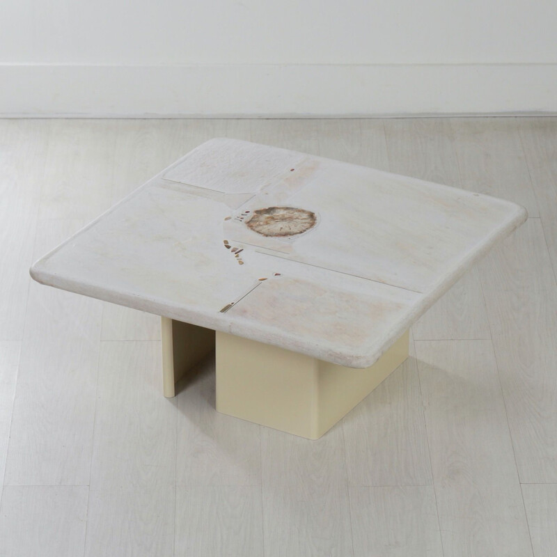 Vintage natural stone coffee table by Paul Kingma, 2001