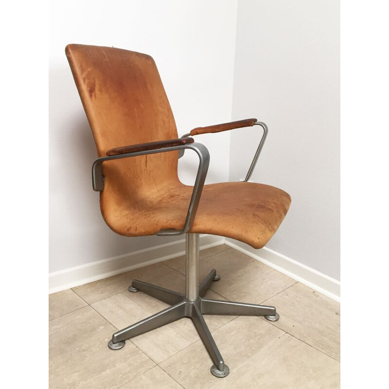 Vintage Oxford office chair by Arne Jacobsen, 1960