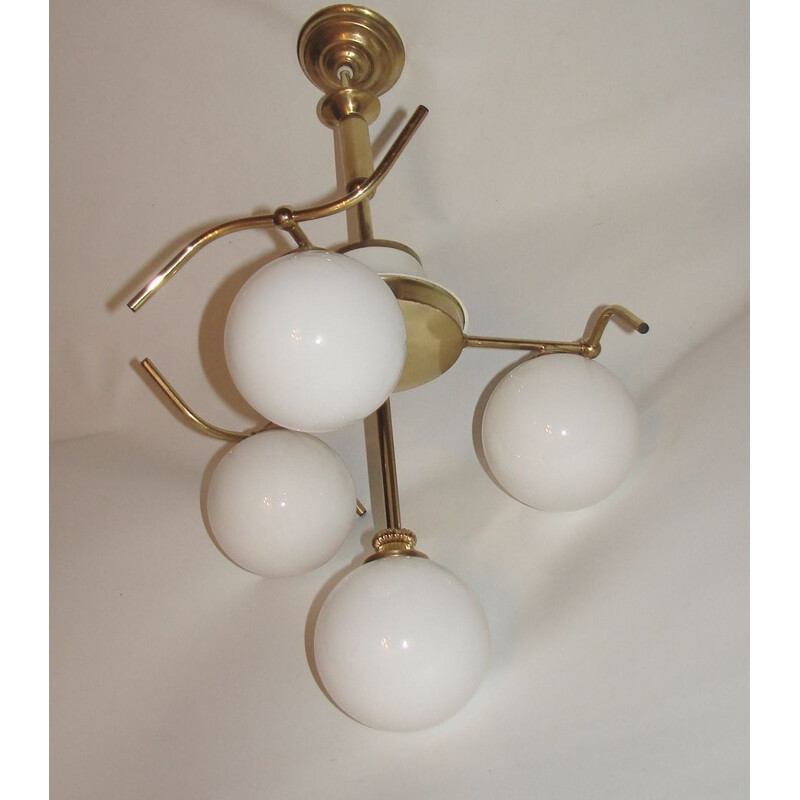 Lámpara de araña vintage 1960