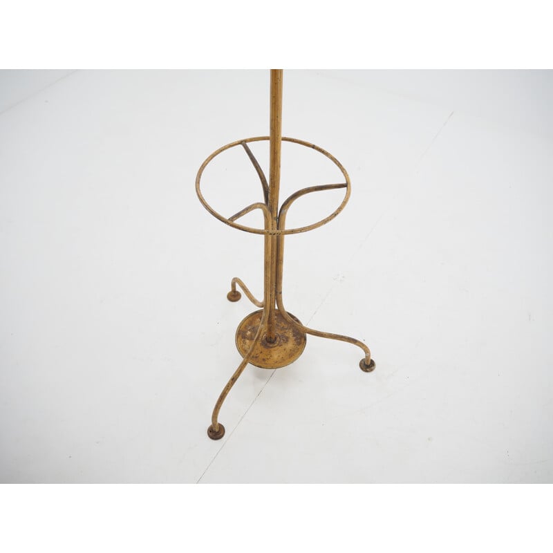 Vintage cast iron coat rack, 1920