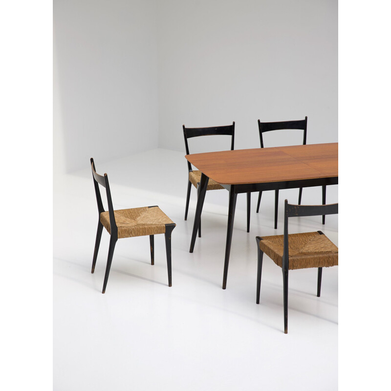 Vintage M2 dining table designed by Alfred Hendrickx for Belform 1958