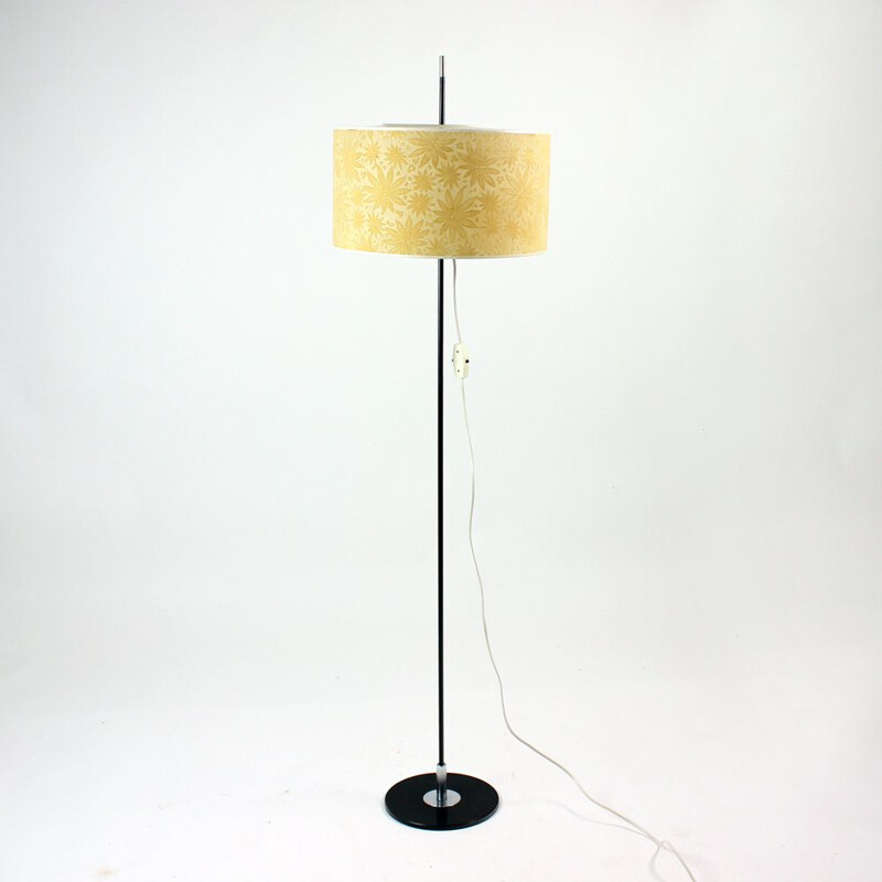 Vintage Tall Freestanding Floor Lamp By Leuchten, Germany 1960s