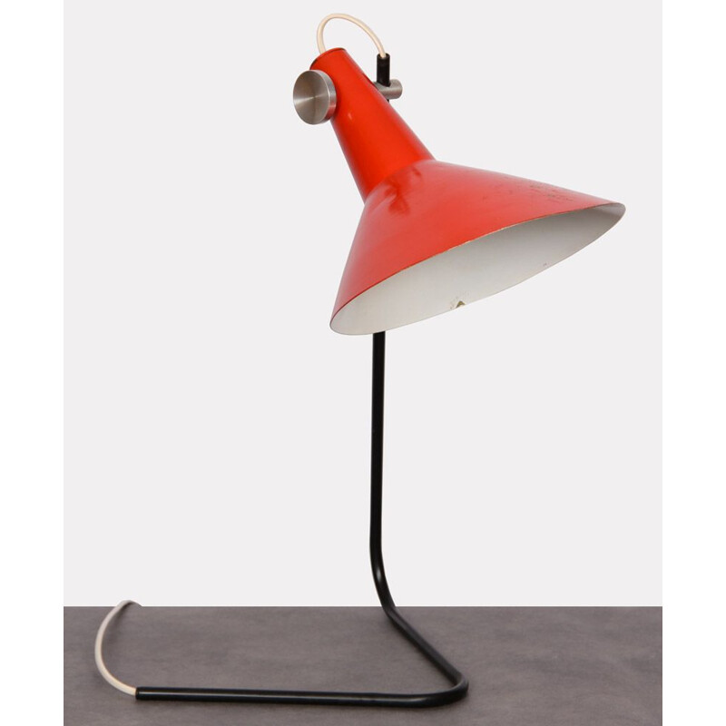 Vintage metal table lamp by Kovona, 1960