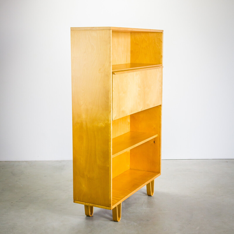 Pastoe "BB04" writing desk in birch wood, Cees BRAAKMAN - 1950s