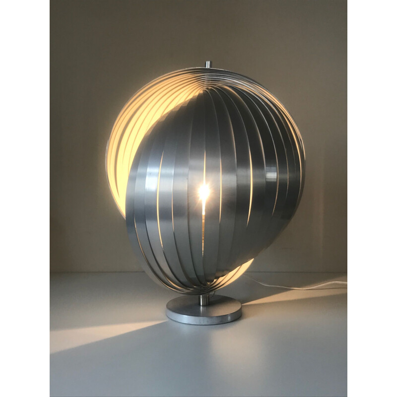 Vintage moon lamp Henri mathieu 1970 