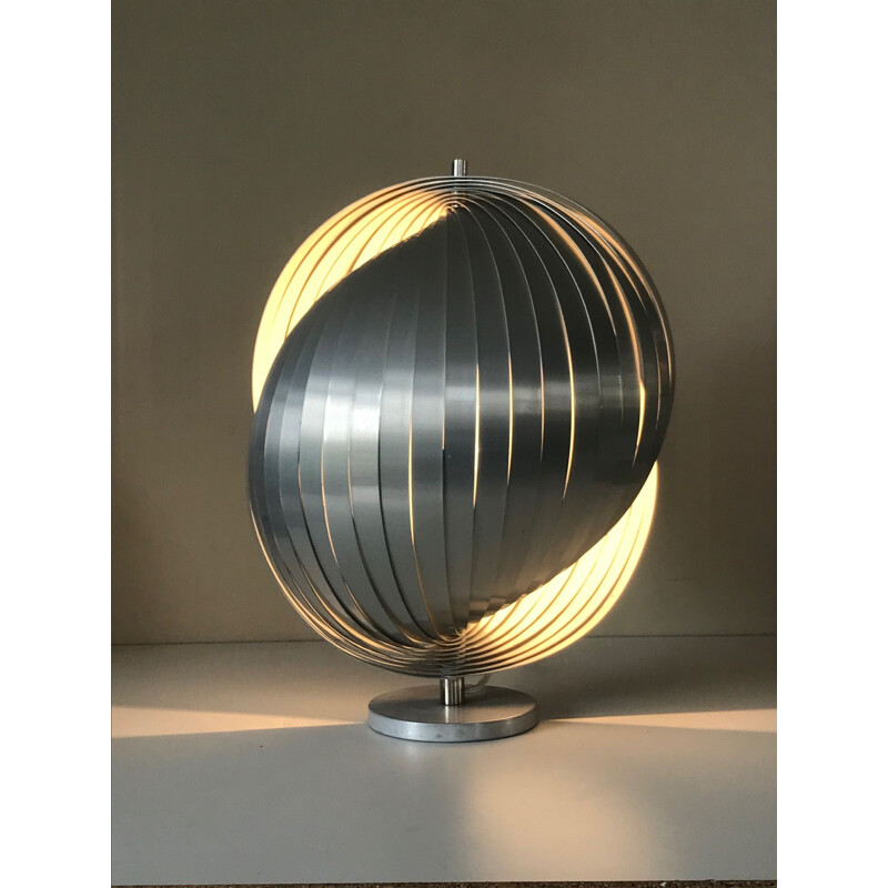 Vintage moon lamp Henri mathieu 1970 