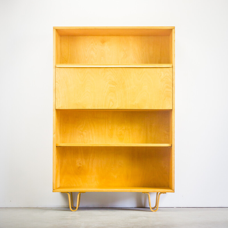 Pastoe "BB04" writing desk in birch wood, Cees BRAAKMAN - 1950s