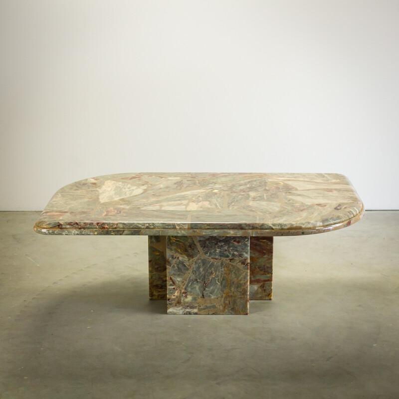 Dining table in marble - 1970s