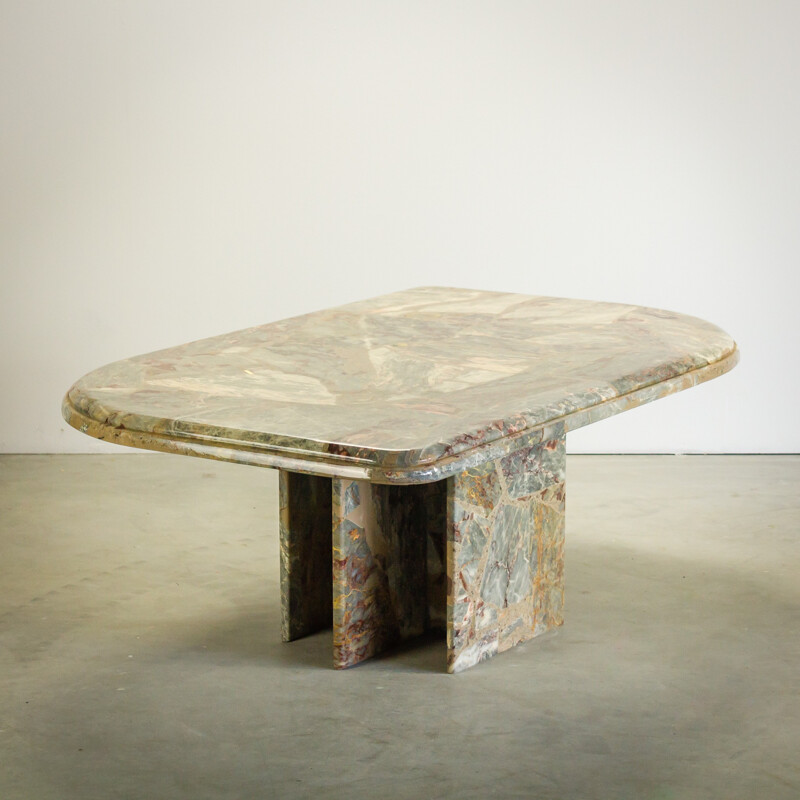 Dining table in marble - 1970s