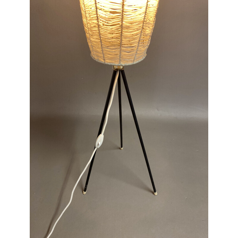 Vintaga tripod floor lamp 1950