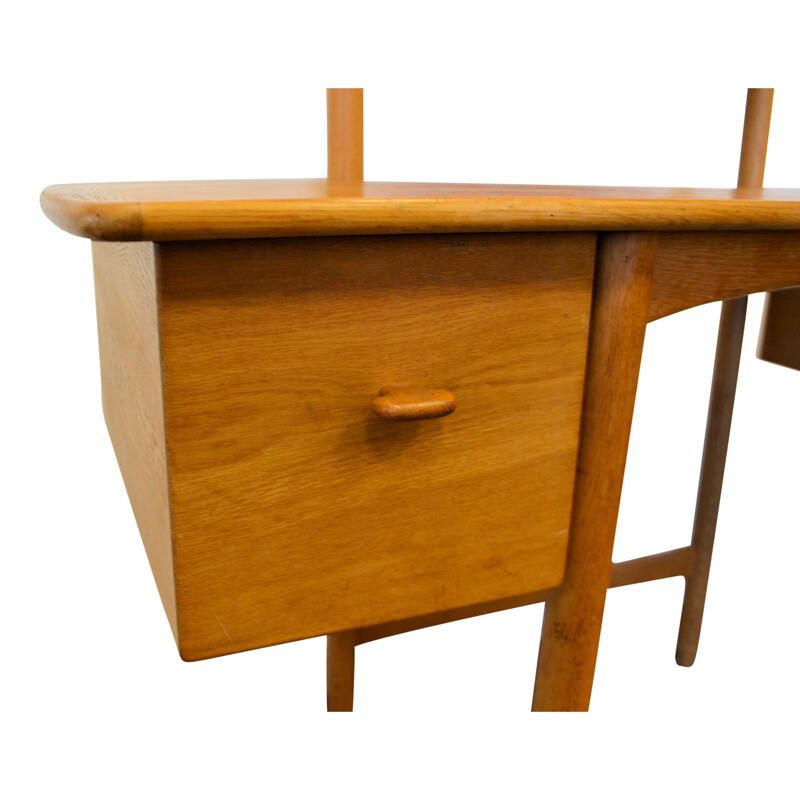 Vintage oak dressing table Swedish Myrstrand & Engström for Bodafors 1960s