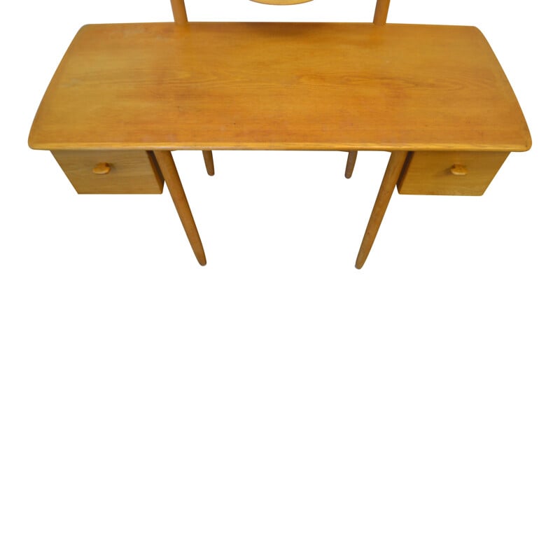 Vintage oak dressing table Swedish Myrstrand & Engström for Bodafors 1960s
