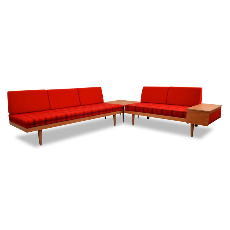 Pair of Vintage Corner Sofa Norwegian by Harald Vik & Ilmar Relling