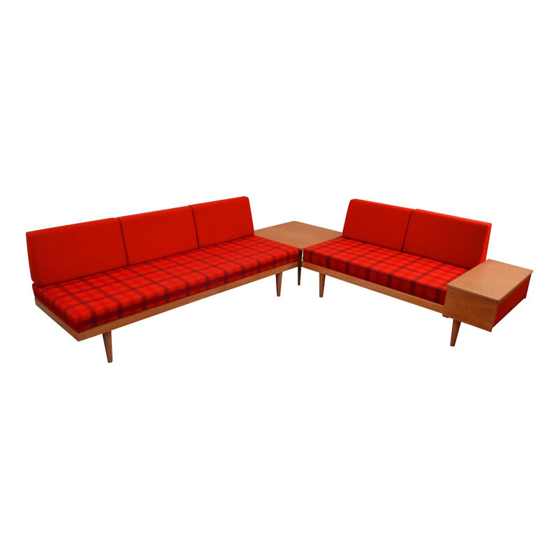 Pair of Vintage Corner Sofa Norwegian by Harald Vik & Ilmar Relling