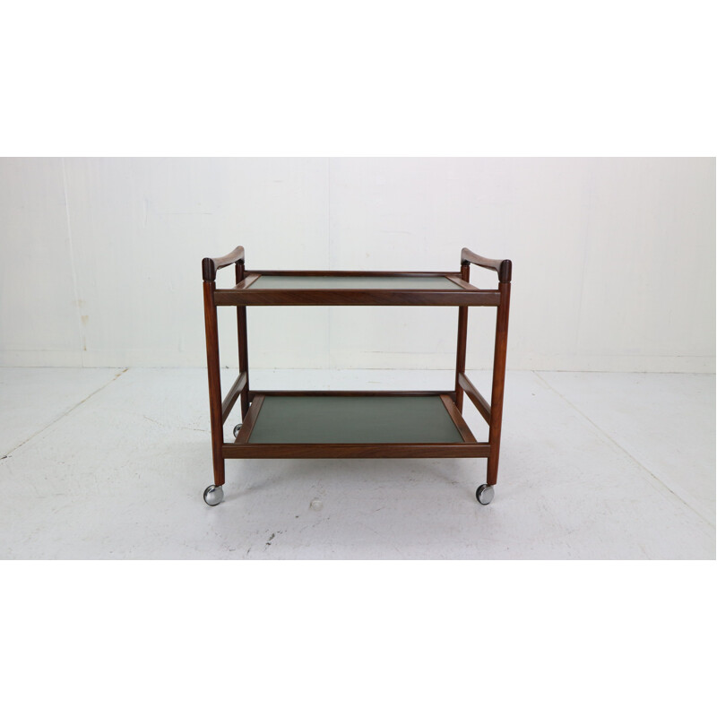 Mid-Century Modern Serving Trolley by Dyrlund, Denmark 1960s