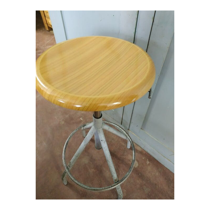 Vintage adjustable stool BAO