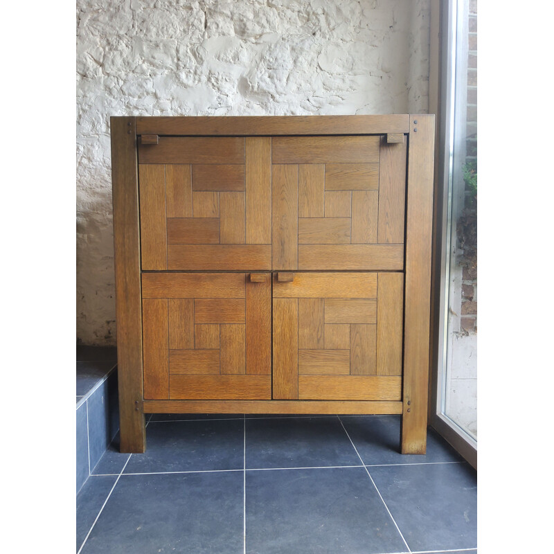 Vintage brutalist  Oak Bar 