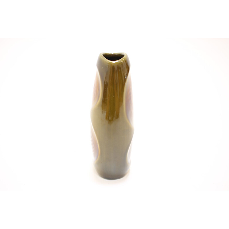 Vintage ceramic vase by Ditmar Urbach, Czechoslovakia 1960