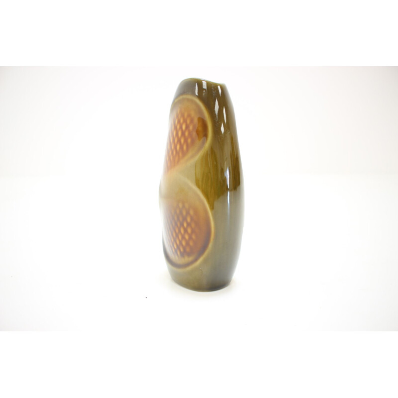 Vintage vaso de cerâmica por Ditmar Urbach, Checoslováquia 1960