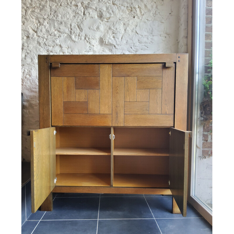 Vintage brutalist  Oak Bar 