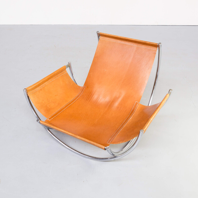 Vintage Lennart Bender "wilo" fauteuil voor Wibro AB 1970