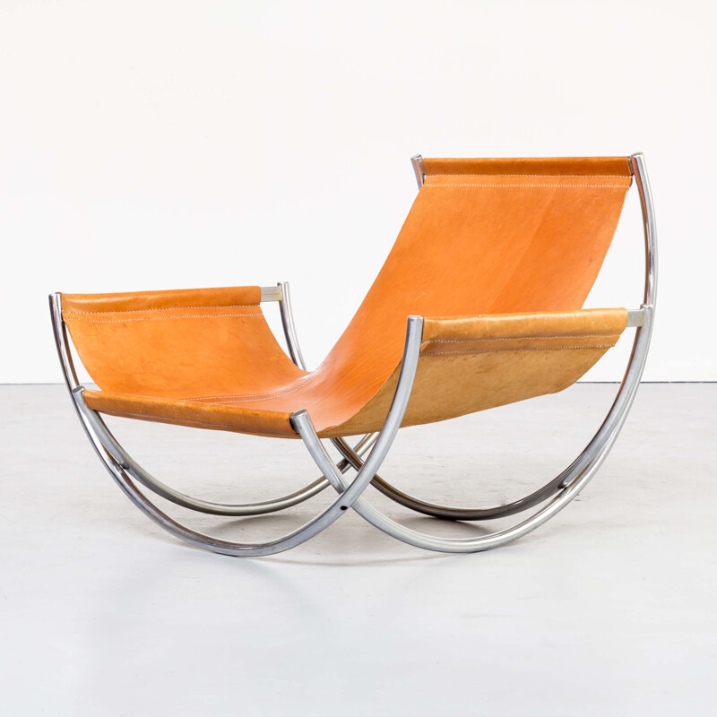 Vintage Lennart Bender "wilo" fauteuil voor Wibro AB 1970