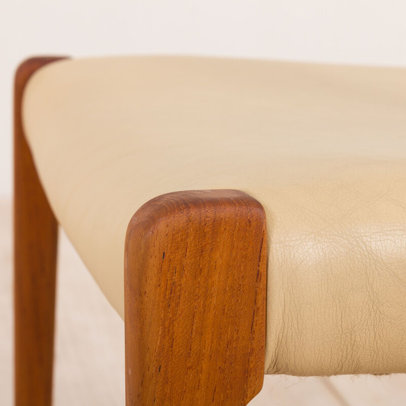 Vintage teak chair model 71, Niels O. Moller Denmark 1950s