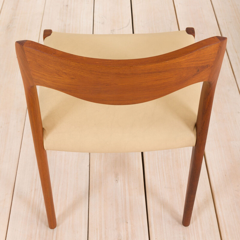 Vintage teak chair model 71, Niels O. Moller Denmark 1950s