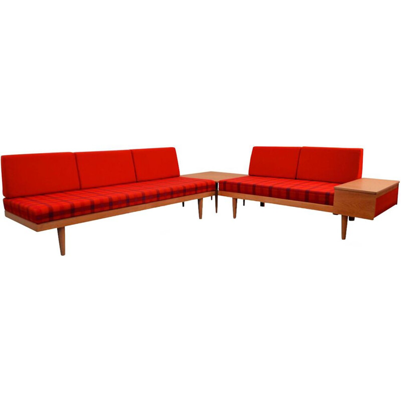 Pair of Vintage Corner Sofa Norwegian by Harald Vik & Ilmar Relling