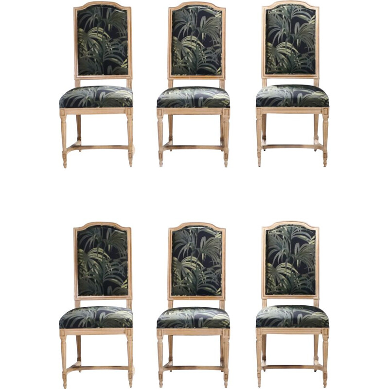 set de 6 chaises vintage - louis