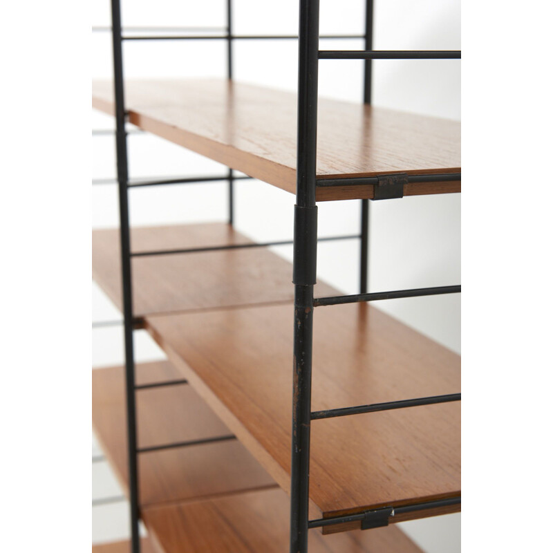 Pair of vintage Shelving systems in Teak by WHB, Germany 1960s