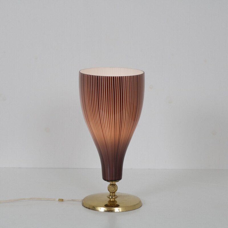 Lampe de table Vintage pour Venini, Italie 1950