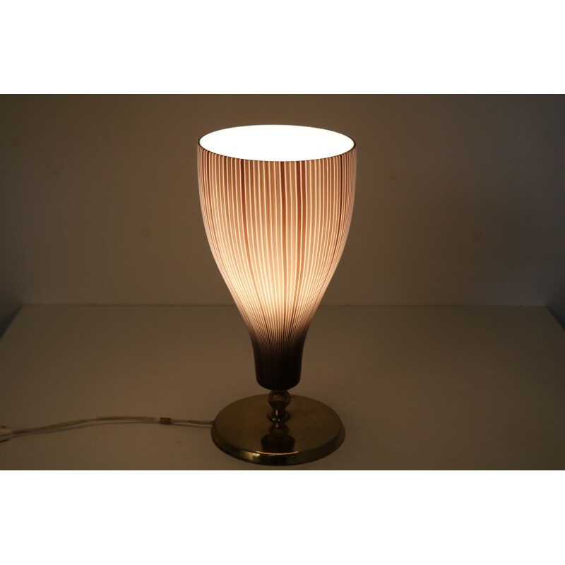 Vintage Table lamp for Venini, Italy 1950s